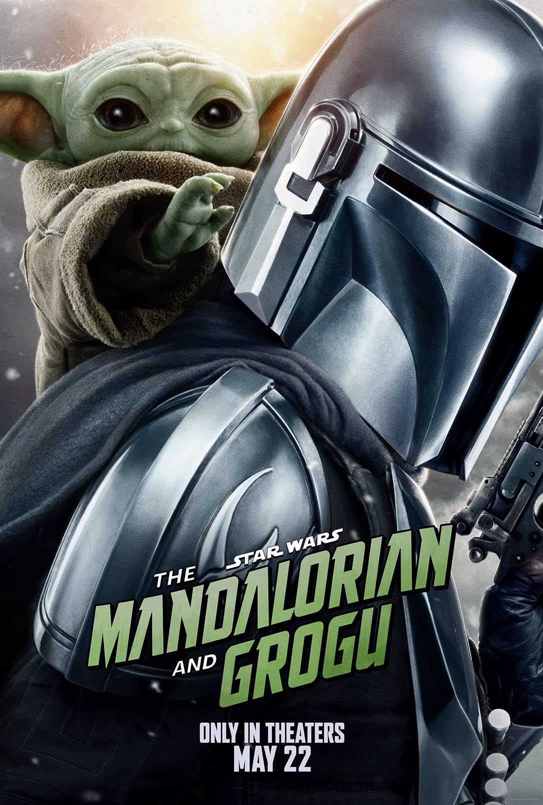 Poster of Star Wars: The Mandalorian and Grogu, directed by Jon Favreau