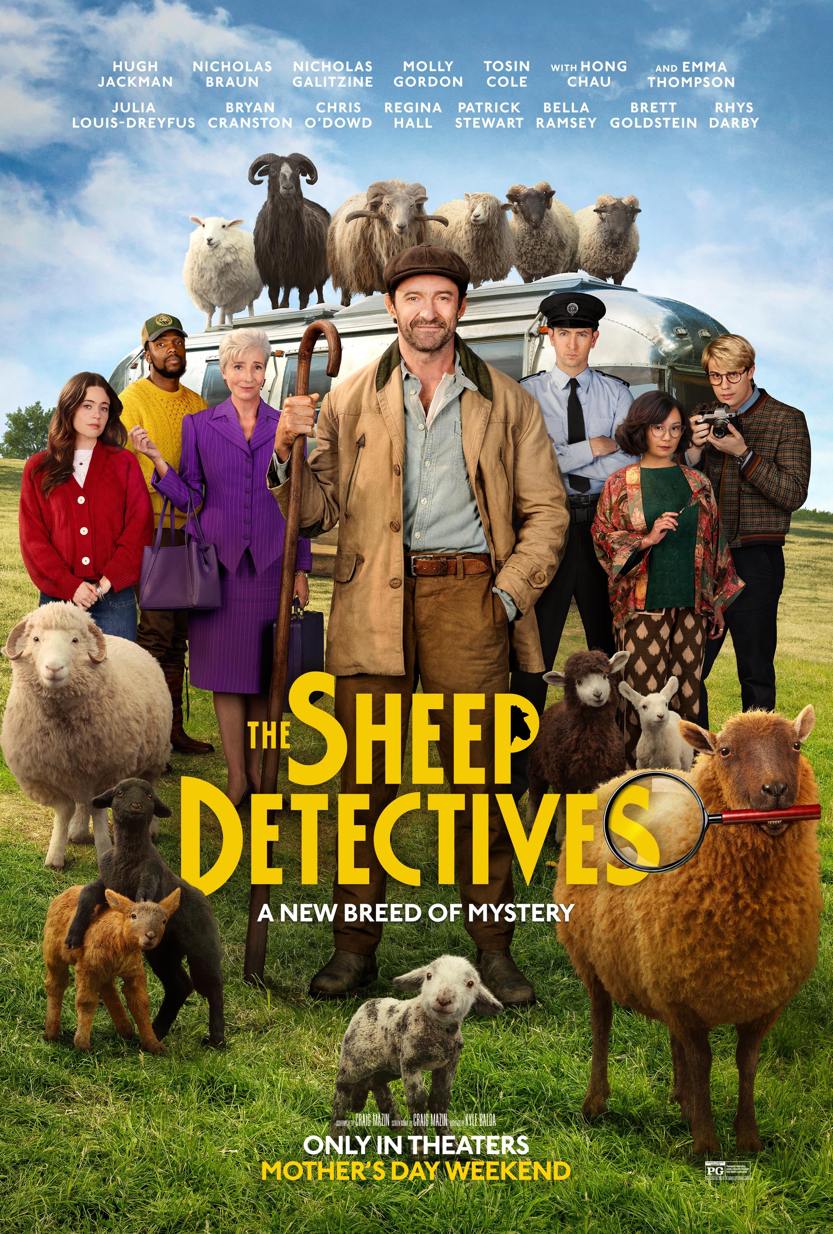 Poster of The Sheep Detectives, directed by Kyle Balda